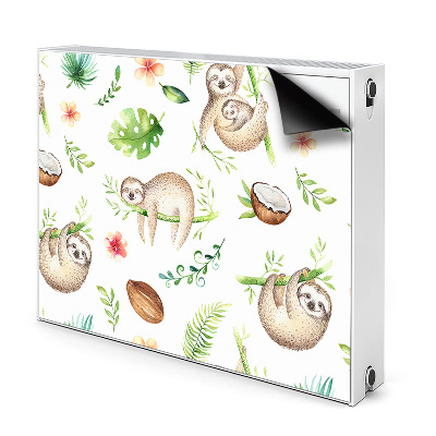 Dekorativní magnet na radiátor Lenochodi