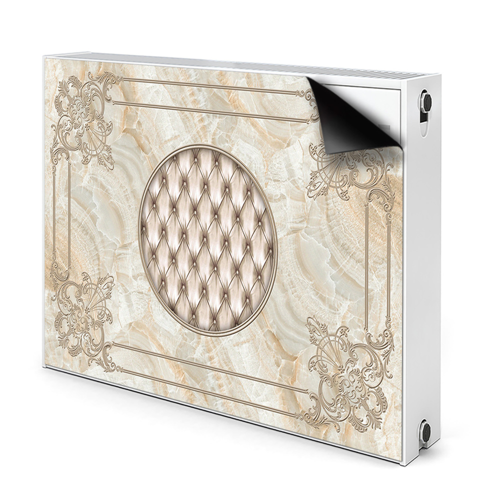 Dekorativní magnet na radiátor Elegantní mramorový vzor
