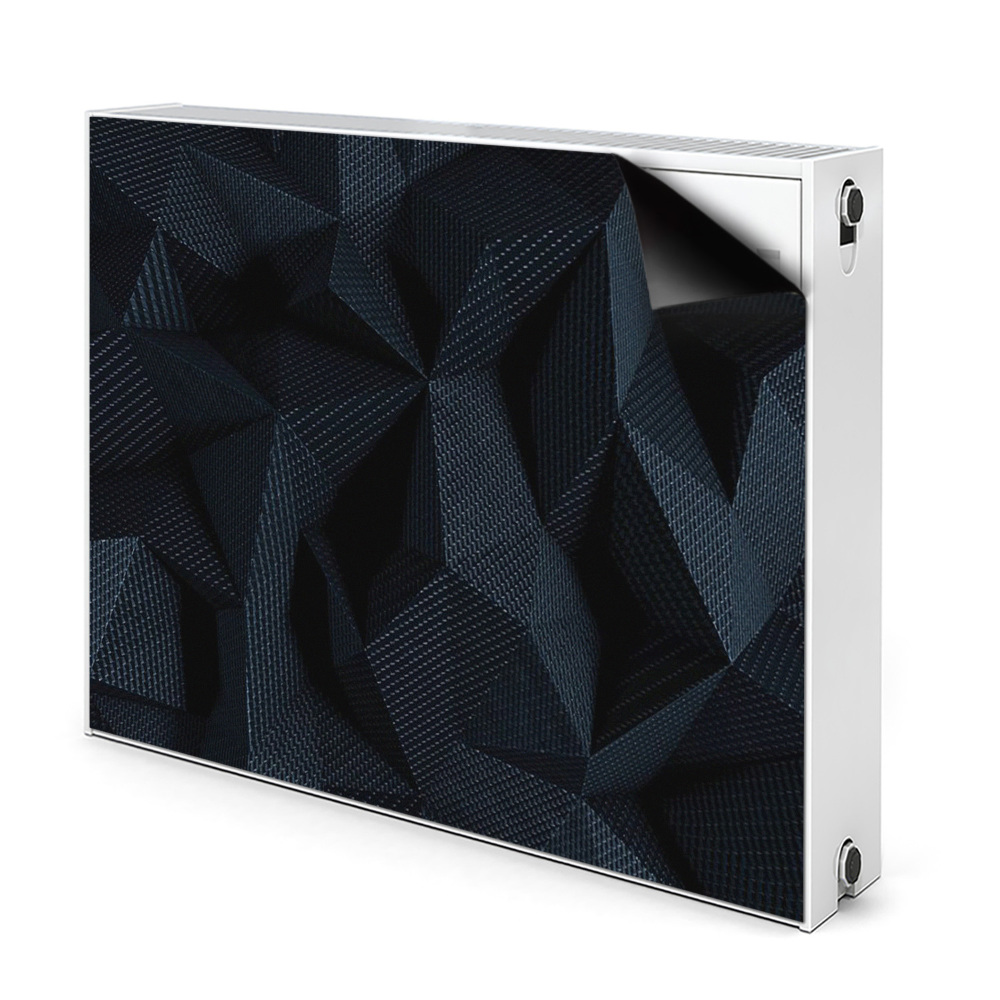 Dekorativní magnet na radiátor Geometrická 3d grafika