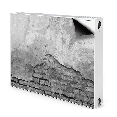 Magnetický kryt na radiátor Stará zeď