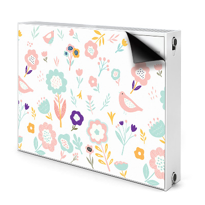 Dekorativní magnet na radiátor Malovaní vrabci