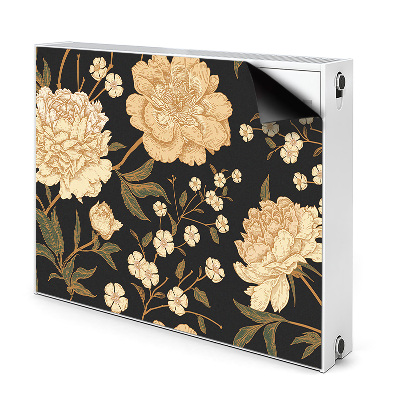 Magnet na radiátor Bílá pivoňka