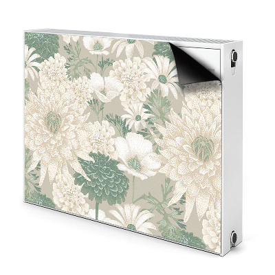 Dekorativní magnet na radiátor Jarní sedmikrásky