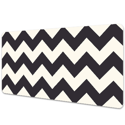 Transparentní podložka na stůl Geometrické klikatky