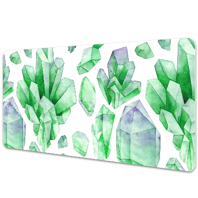 Podložka na psací stůl Geometrické krystaly