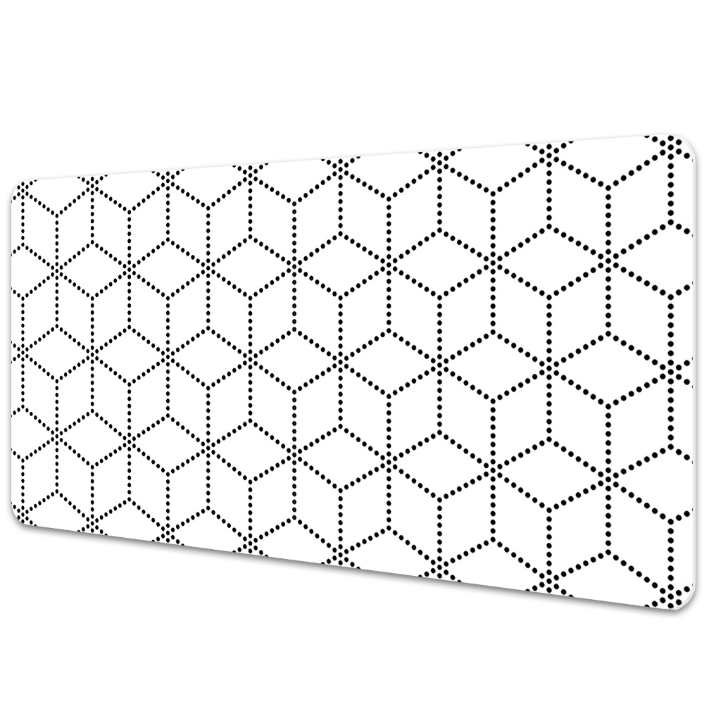 Transparentní podložka na stůl Geometrické kostky