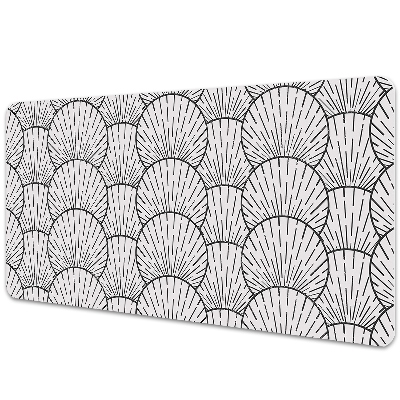 Podložka na stůl Černobílé mořské mušle