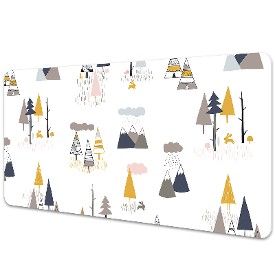 Ochranná podložka na stůl Stromy