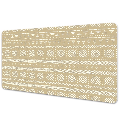 Psací podložka na stůl Žlutý geometrický tvar