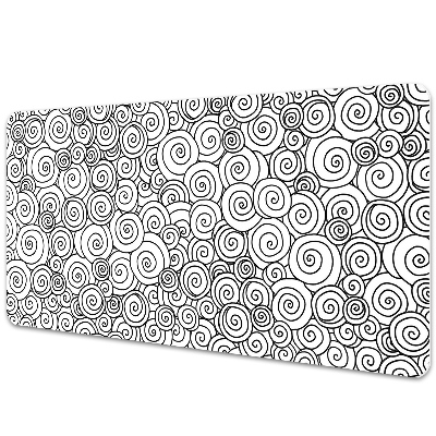 Podložka na stůl dětská Černobílé geometrické víry