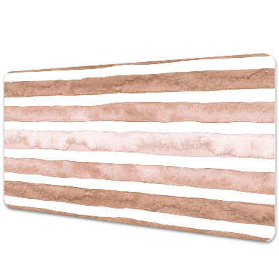 Podložka na stůl Geometrické hnědé pruhy