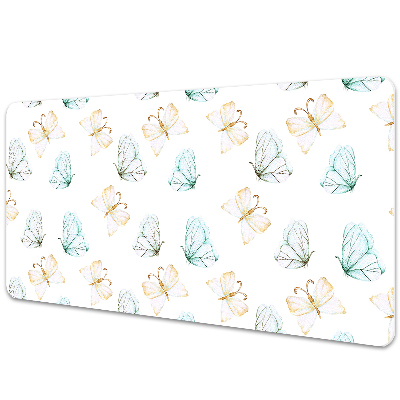 Transparentní podložka na stůl Barevní motýli