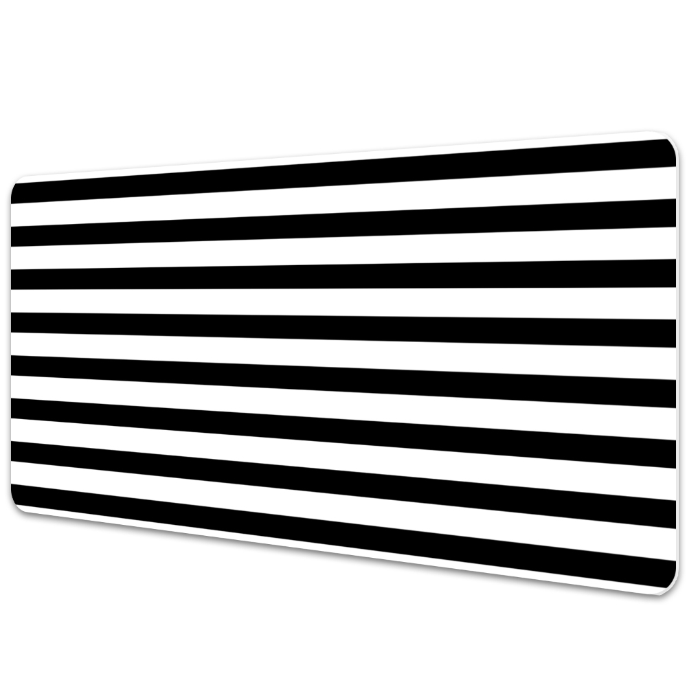 Velká podložka na stůl Vodorovné geometrické linie
