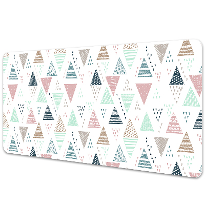 Transparentní podložka na stůl Kreslené geometrické obrazce