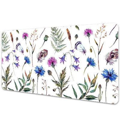 Pracovní podložka na stůl Květiny na poli