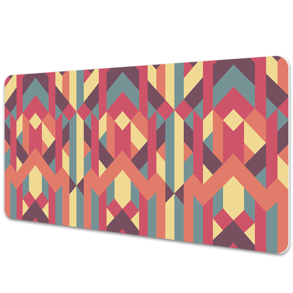 Podložka na psací stůl Barevné geometrické linie