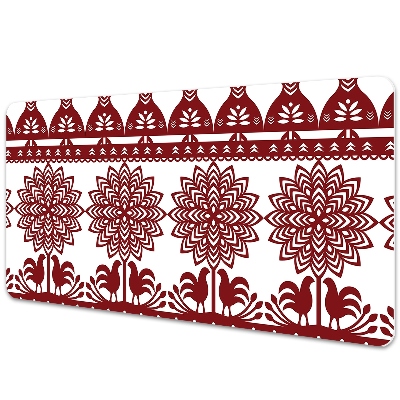 Podložka na psací stůl Kurpie vystřihovánky vintage