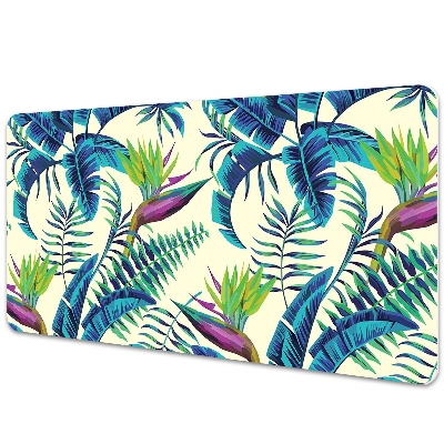 Velká podložka na stůl Obrázek exotické flóry