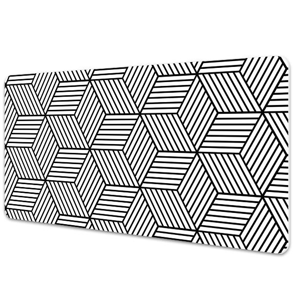 Podložka na psací stůl Geometrické kostky