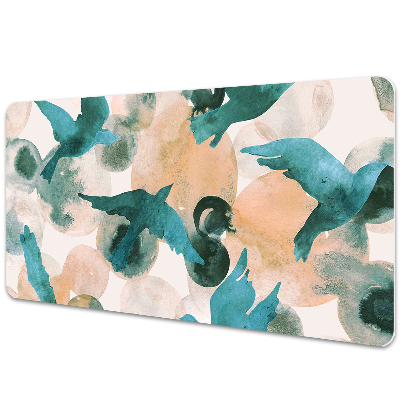 Pracovní podložka na stůl Barevní ptáci