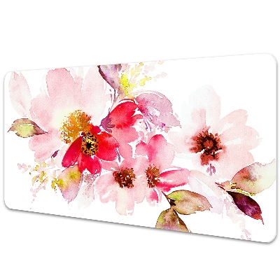 Velká podložka na stůl Malované květiny