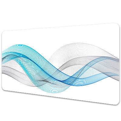 Podložka na stůl dětská Šedé a modré pruhy