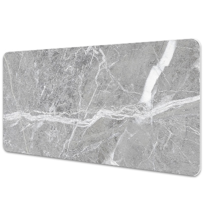 Velká podložka na stůl Šedá mramorová textura