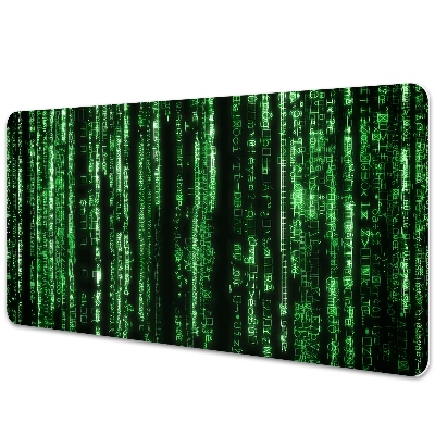 Podložka na stůl dětská Abstraktní zelené znaky