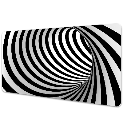 Podložka na stůl Abstraktní vír černobílý