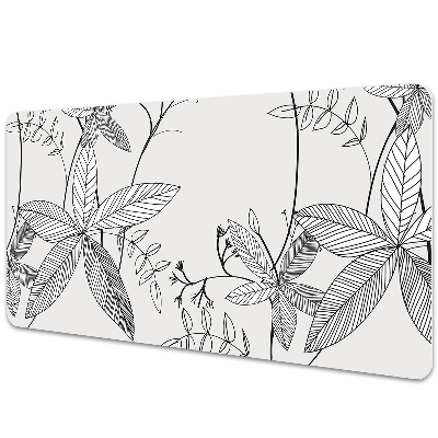 Psací podložka na stůl Čmáranice květin