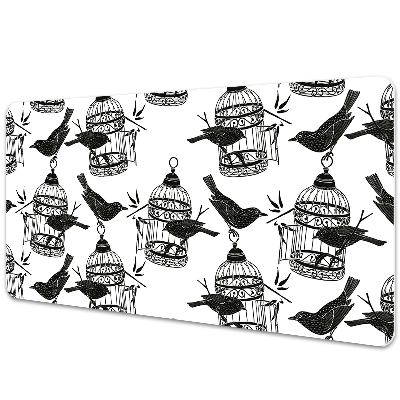 Podložka na pracovní stůl Bird cages