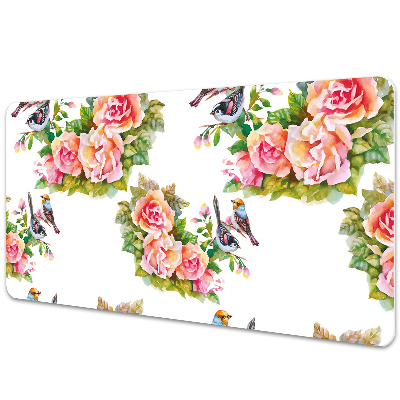 Ochranná podložka na stůl A branch with birds