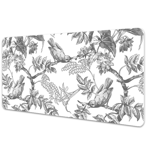 Transparentní podložka na stůl Vintage style birds