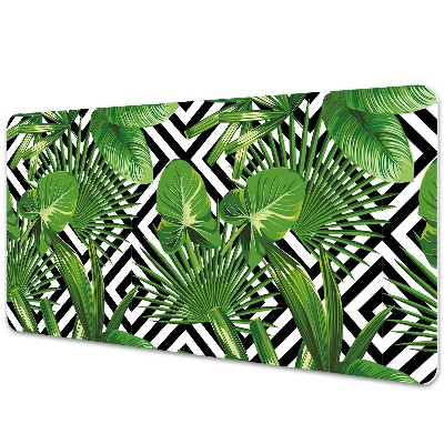 Podložka na stůl dětská Geometric background and leaves