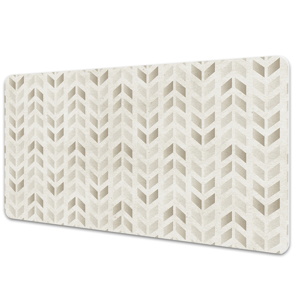 Velká podložka na stůl Gold geometric vectors