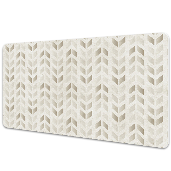 Velká podložka na stůl Gold geometric vectors