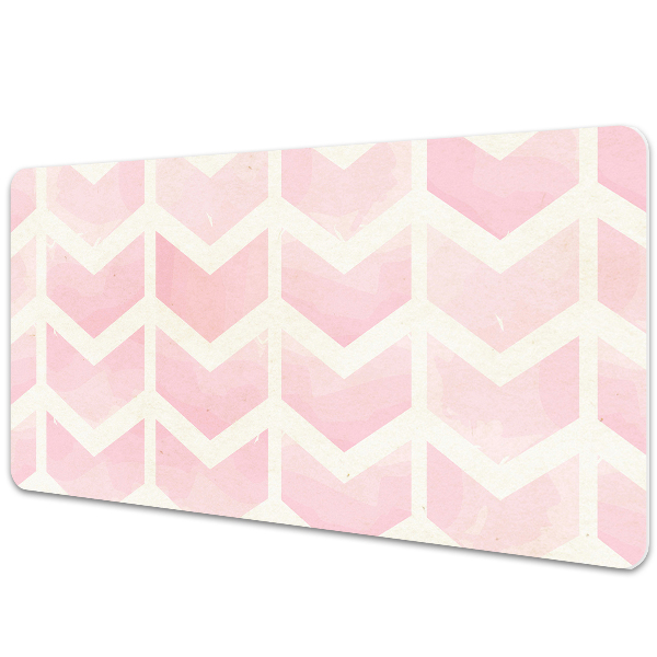 Podložka na stůl Pink geometric vectors