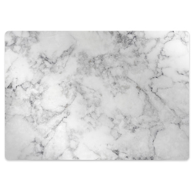 Ochranná podložka pod židli Světlý mramor