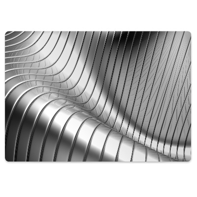 Podložka pod kancelářskou židli Kovový motiv