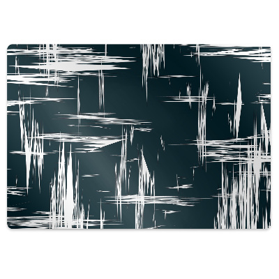 Koberec pod židli Bílé praskliny