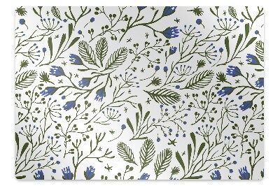 Podložka pod křeslo Květy