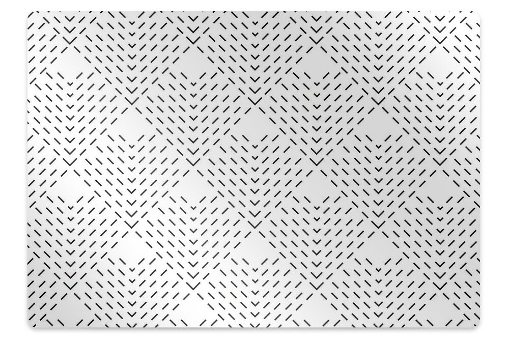 Podložka pod křeslo Geometrický motiv