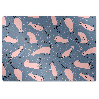 Koberec pod židli Pohádkové kočky