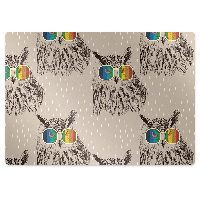 Podložka na ochranu podlahy Moudré sovy