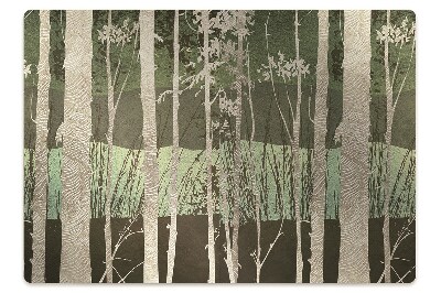 Podložka pod křeslo Lesní rám