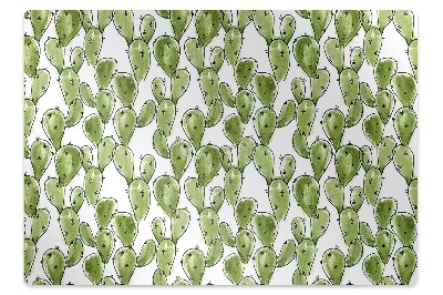 Koberec pod židli Kaktus v boho stylu