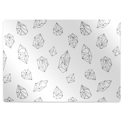 Ochranná podložka na podlahu 3D plný vzor