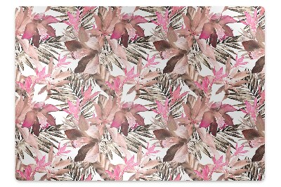 Koberec pod židli Exotický květ