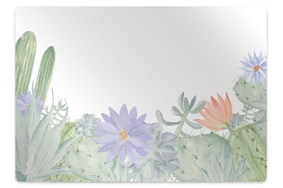 Podložka na židli Pole kaktusů