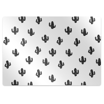 Podložka pod křeslo Motiv kaktusu